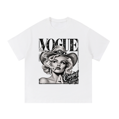 Cowgirl Monroe Essential Cotton T-Shirt