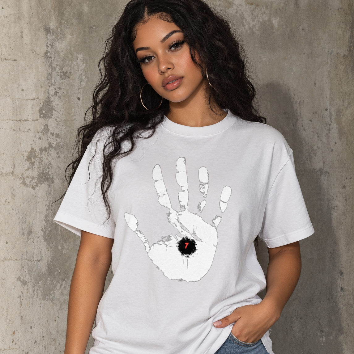 Pierced Hand T-Shirt