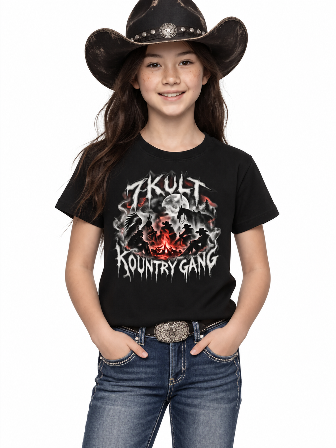 Cowboys and Indians Kid's T-Shirt