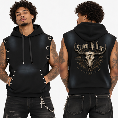 Seven Kulture Sleeveless Hoodie