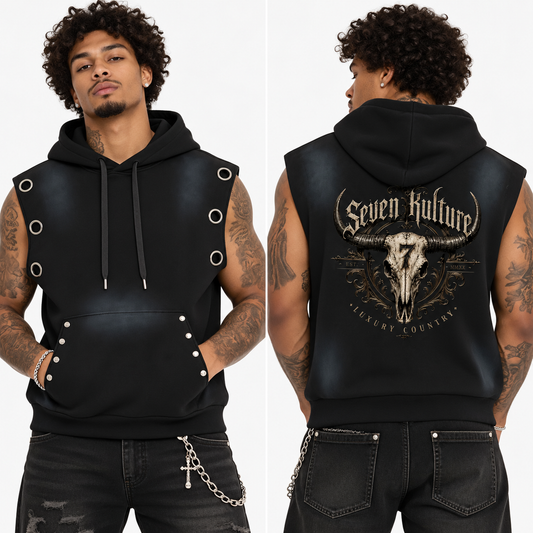 Seven Kulture Sleeveless Hoodie