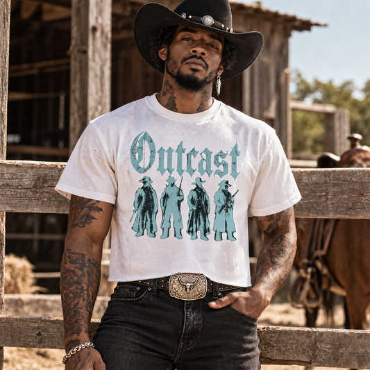 Outcast Vintage Crop T-Shirt
